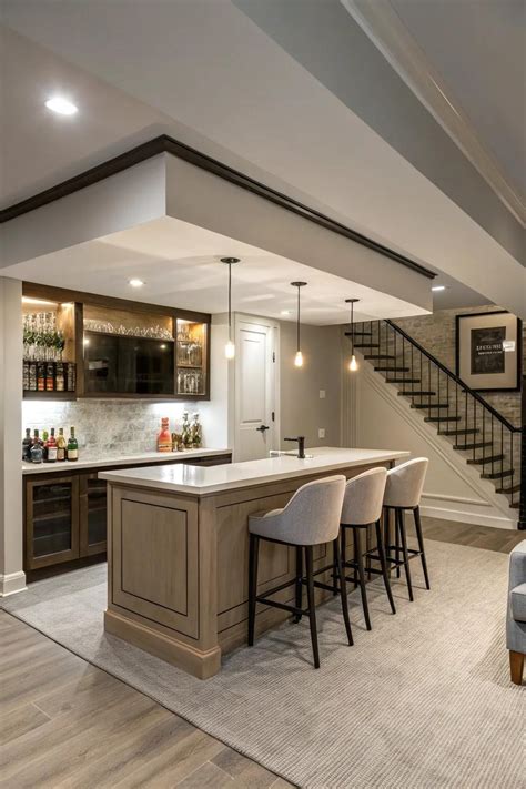 22+ Stylish Basement Bar Ideas for Your Home