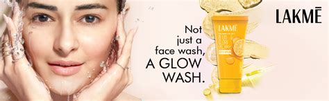 LAKMÉ Blush & Glow Exfoliating Face Wash with Vitamin C Serum ...