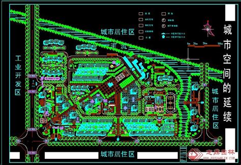 住宅区规划CAD总图图片下载_红动中国
