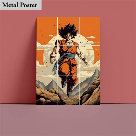Metal Poster - Goku- Anime – WoopX
