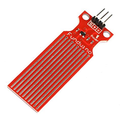 3NH® Water Level Sensor Water Droplet Sensor of Depth for Arduino, Red ...