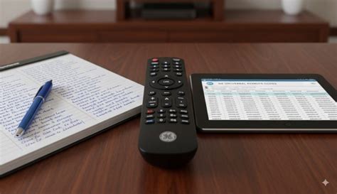 GE Remote Code List 的图像结果