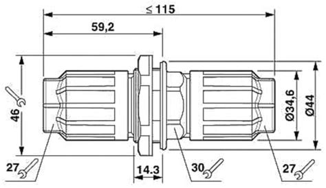 1403841 Phoenix Contact | Phoenix Contact Circular Connector, 5 ...