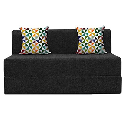 Urban Decor Two - Seater Folding Sofa Cum Bed - Perfect for Guests ...