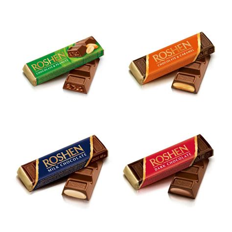 Buy Roshen Chocolate Bars Variety Pack Pack Of 30 Online at Lowest ...
