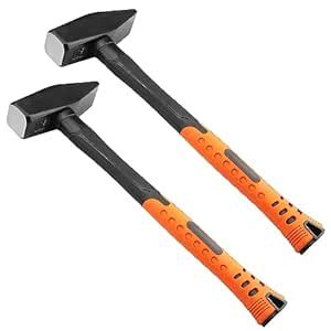 2 Pack 3 lb Cross Peen Hammer, 3 Pound Cross Pein Hammer for ...