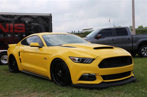 Mustang Hoods, 15-17 Mustang Stalker Hood - Cervinis