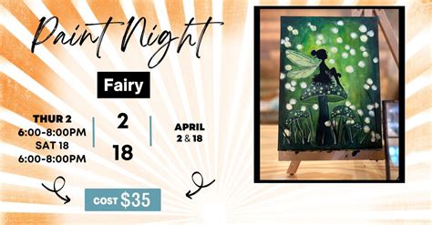 Fairy Paint Night at flatfish cottage, 12 Main Street, Wickford, RI ...