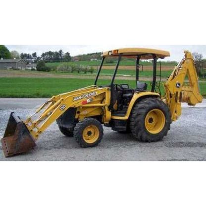 John Deere 110 Backhoe Loader Tractors Pdf Diagnostic and Technical Se