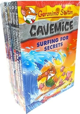 Geronimo Stilton: Cavemice Box-set (8 Books) : GERONIMO STILTON: Amazon ...