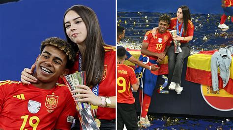 Spain sensation Lamine Yamal, 17, goes public with TikTok star ...