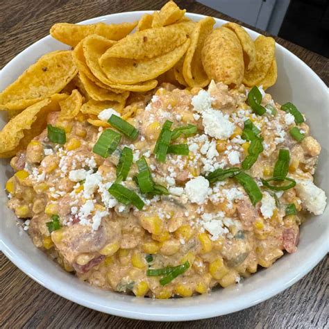 Cheesy Jalapeño Corn Dip - Cooking in the Midwest