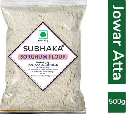 SUBHAKA Sorghum / Jowar Atta / Flour 500 g Price in India - Buy SUBHAKA ...