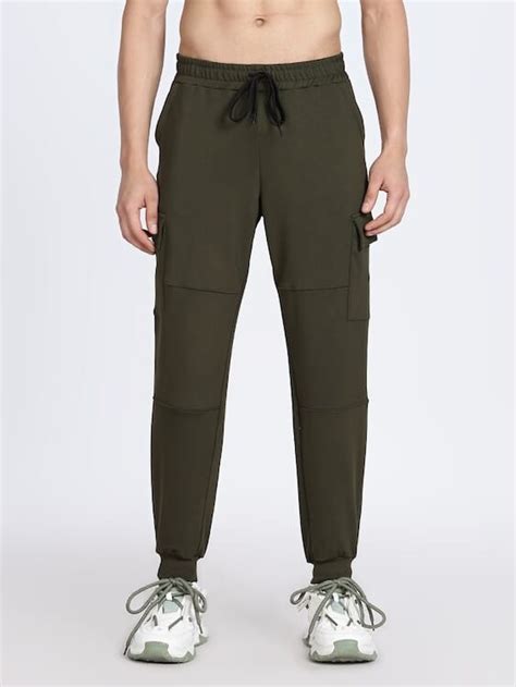 Men’s Jogger Trackpants with Zipper Pockets | Stretch Cotton Looper Lycra