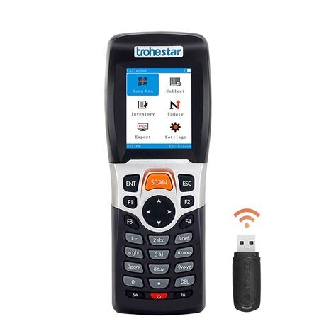 Buy Trohestar Wireless Barcode Scanner and Collector Portable Data ...