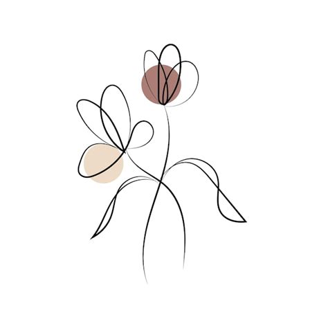 Image result for Minimalist String Drawing Flower