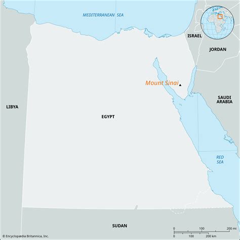 Mount Sinai | Map, Location, Height, & Facts | Britannica