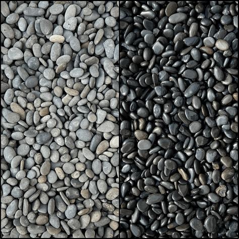 Exposed Aggregate - Epoxy Pebble - Seaside Black 3/8" | Cascade Stoneworks