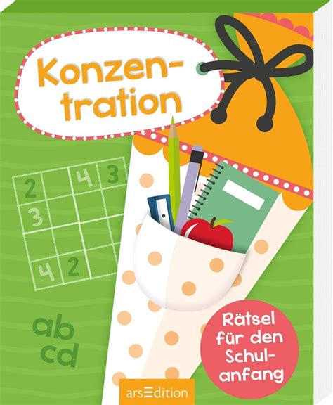 Amazon.in: Buy Rätsel für den Schulanfang Konzentration Book Online at ...
