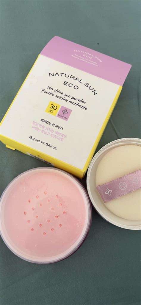 NaturalSun Eco No Shine Sun Powder – The Face Shop