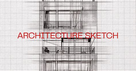 Architecture Sketch Photo Effect — Teletype