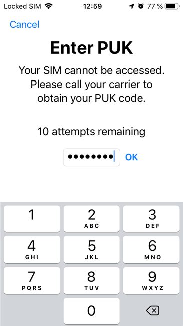 Image result for 8-Digit Sim PUK Code