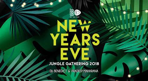 Book tickets to New Year’s Eve Jungle Gathering 2018 at Bonobo