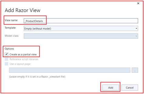 Image result for Net Core Partial View Tutorial