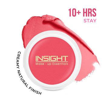Buy Insight Cosmetics Blusher With Vitamin E, Multi Use Super Pigmented ...