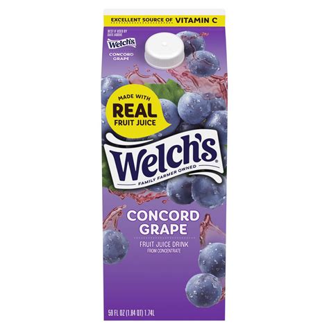 Welch's Concord Grape Fruit Juice Drink, 59 fl oz - Price Rite