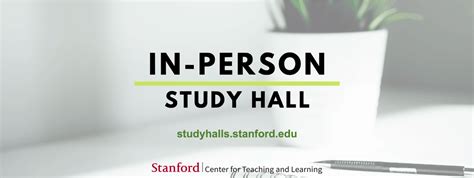 In Person Study Hall, 408 Panama Mall, Stanford, 5 May 2024 | AllEvents.in
