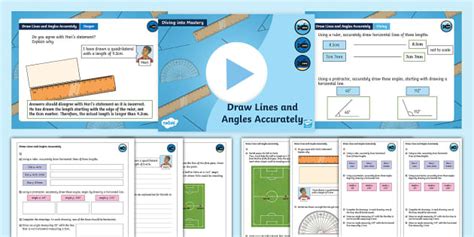 Y5 DiM: Step 5 Draw Lines and Angles Accurately Pack