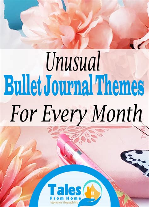 Bullet Journal Themes for Every Month! - Tales From Home