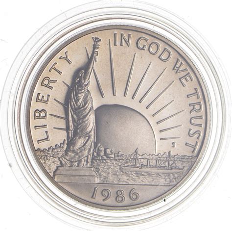 PROOF - 1986 Statue of Liberty Centennial - United States Mint HALF ...