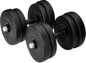 Buy ASP FITNES Home Gym Dumbbells 4 PVC Plates 2 KG Each (8KG) & 2 ...