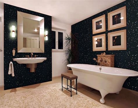 Glitter wall paint - trendy home decorating and accent wall ideas