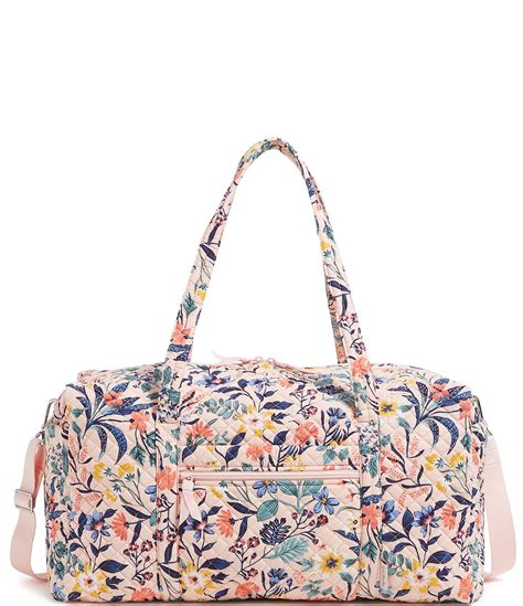 Vera Bradley Paradise Coral Large Travel Duffle Bag - Paradise | Duffle ...