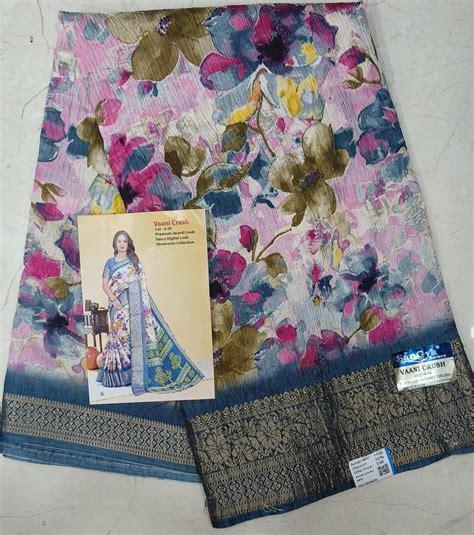 Premium Jacard Crush Saree – SAREES BY CHITTI COLLECTIONS