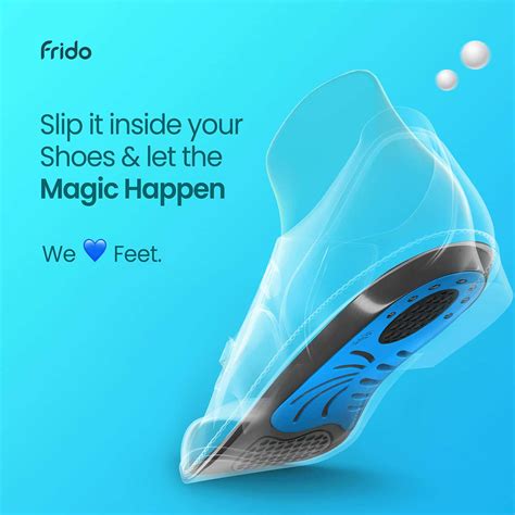 Buy FRIDO DUAL GEL INSOLES| UNISEX SHOE INSERTS FOR WORK AND CASUAL ...