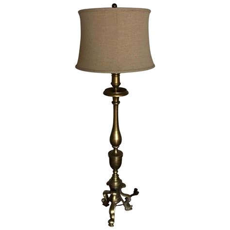 Vintage Solid Brass Floor Lamp by Chapman For Sale at 1stDibs | chapman ...