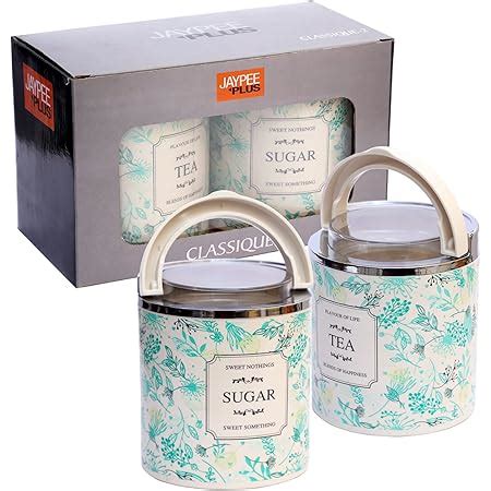 Buy Jaypee Plus Seal IT Plastic Container Set, 750ml, Set of 2, Brown ...