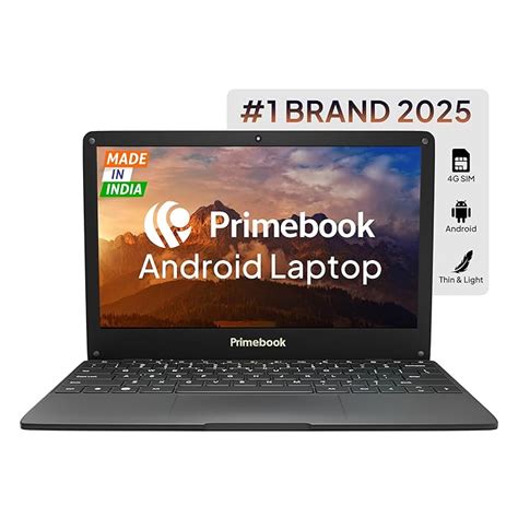 Primebook S 4G, 2025(New, WiFi+4G) Android Based MediaTek MT8788 ...