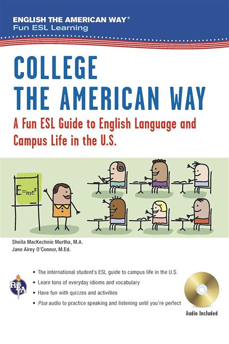 English the American Way: A Fun ESL Guide for College Students (Book ...