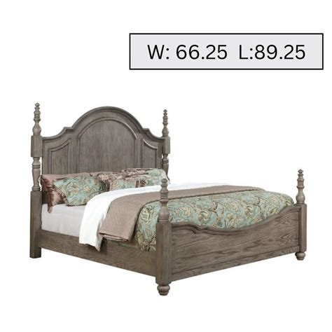 Poster Bed: Rustic Style Poster Bed – Studio GKW
