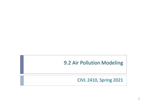 Modelling of Pollution 的图像结果