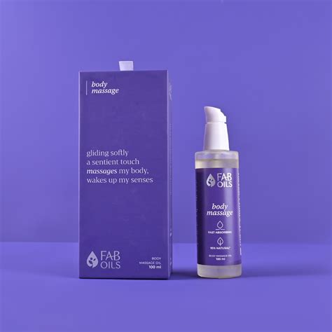 Body Massage Oil - Vegan Body Oil | Fab Oils