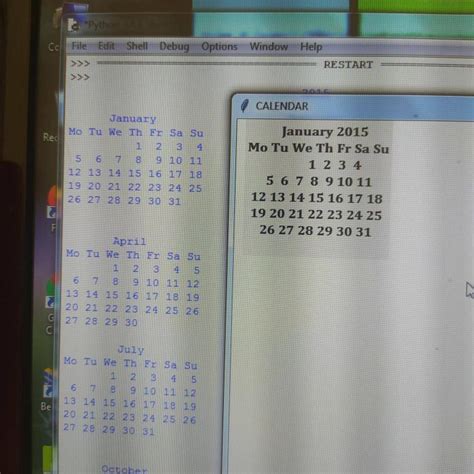 Image result for Python GUI Calendar Using Tkinter Coding