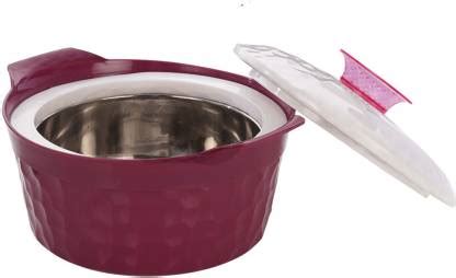 BlueBerry's 2000ml Insulated Inner Stainless Steel Casserole Hotpot ...