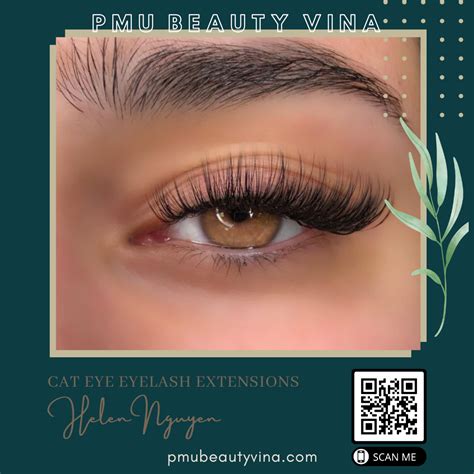 Cat Eye Eyelash Extensions: All You Need To Know | PMU Vina Beauty