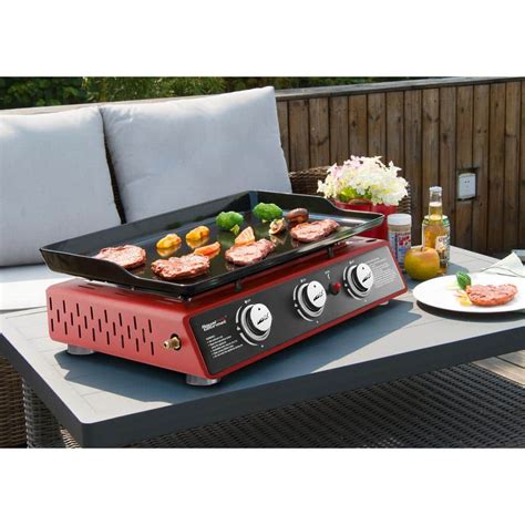 3-Burner Propane Griddle, Portable Table Top 24-Inch India | Ubuy